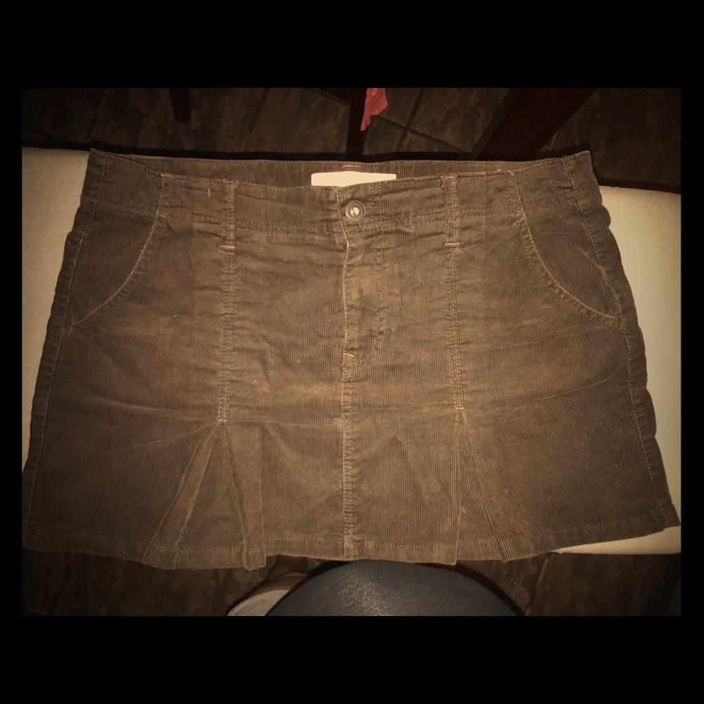 Corduroy skirt